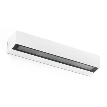 FARO 71903 - LED επιτοίχιο φωτιστικό εξωτερικού χώρου DORO 2xLED/10W/230V IP65 λευκό