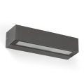 FARO 71910 - Εξωτερικό επιτοίχιο φωτιστικό LED LAKO LED/8W/230V IP65 ανθρακί
