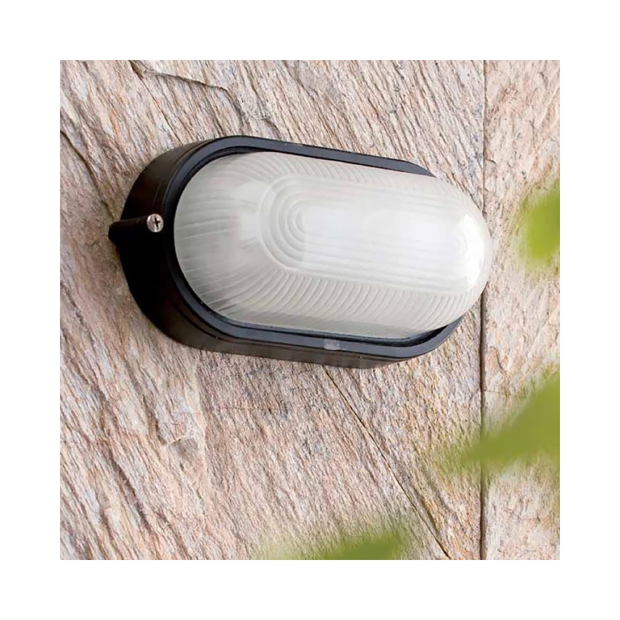 FARO 72001 - Φως τοίχου εξωτερικού χώρου DERBY-P 1xE27/60W/230V IP44