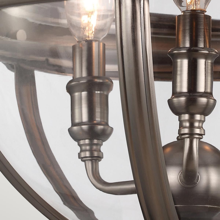 Feiss - Κρεμαστό φωτιστικό οροφής ADAMS 3xE14/60W/230V μπρονζέ