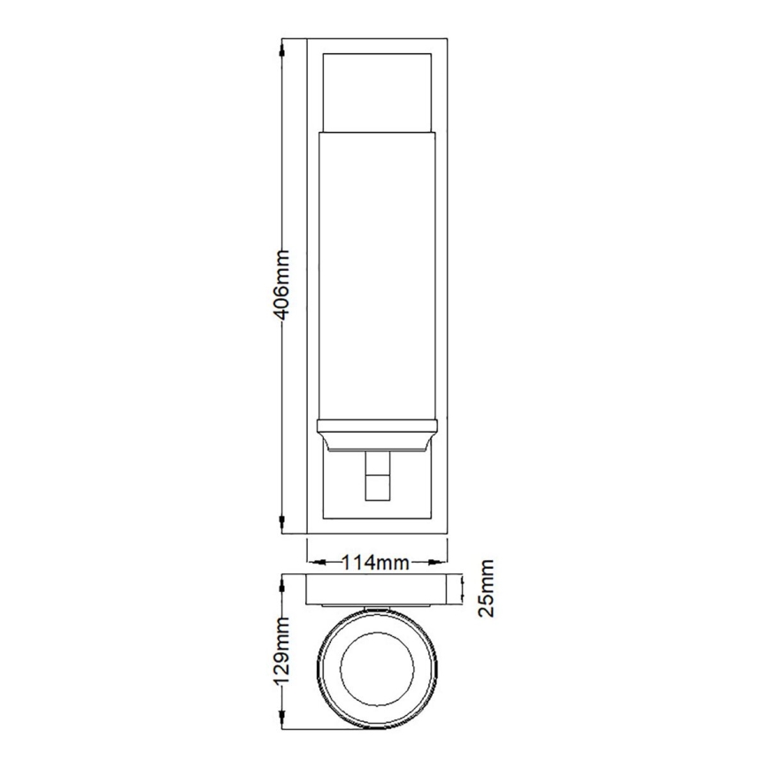 Feiss - Φωτιστικό τοίχου μπάνιου LED AMALIA 1xG9/3,5W/230V IP44 γυαλιστερό χρώμιο