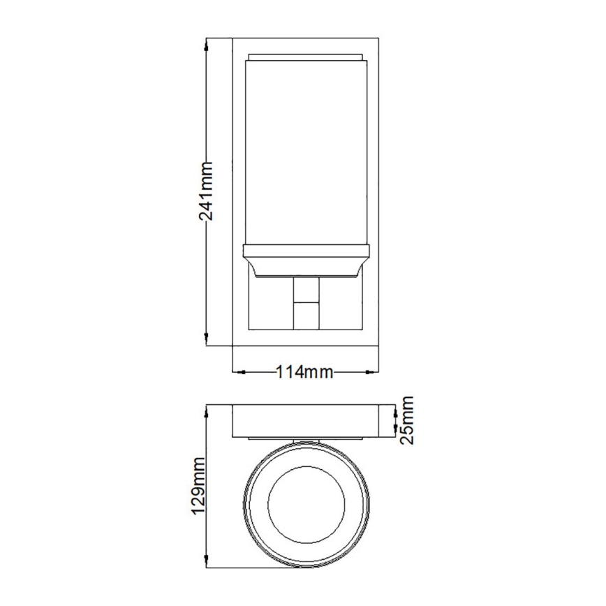 Feiss - Φωτιστικό τοίχου μπάνιου LED AMALIA 1xG9/3,5W/230V IP44 γυαλιστερό χρώμιο