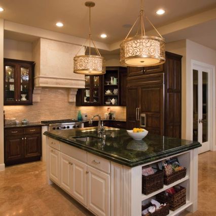 Feiss - Πολυέλαιος σε ράβδο ARABESQUE 4xE27/60W/230V χρυσός