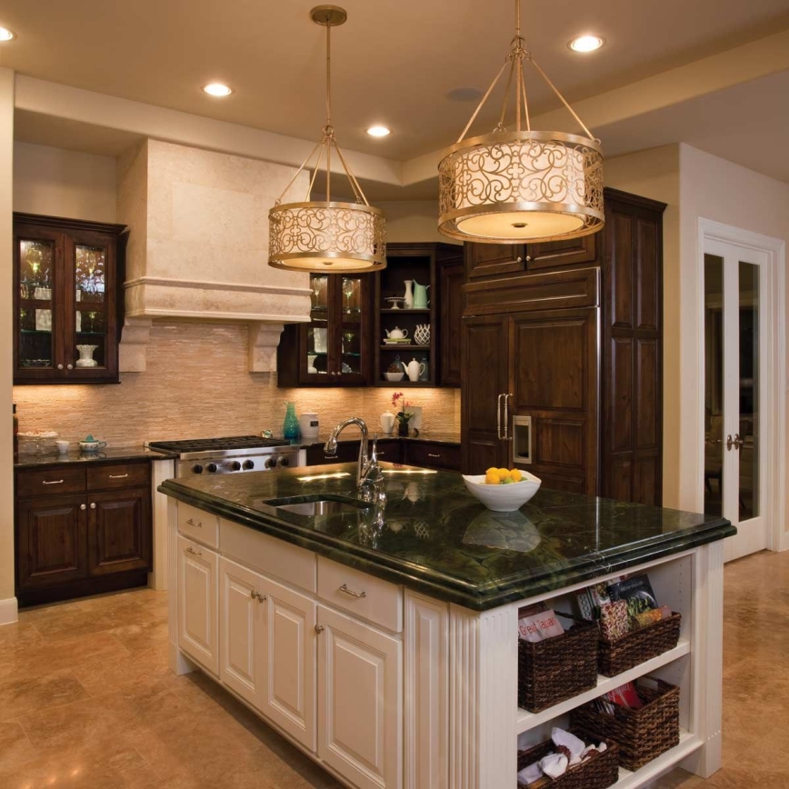 Feiss - Πολυέλαιος σε ράβδο ARABESQUE 4xE27/60W/230V χρυσός