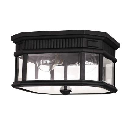 Feiss - Φωτιστικό οροφής εξωτερικού χώρου COTSWOLD LANE 2xE27/60W/230V IP44