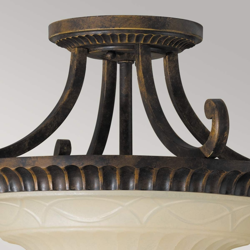 Feiss - Πλαφονιέρα οροφής DRAWING ROOM 2xE27/60W/230V