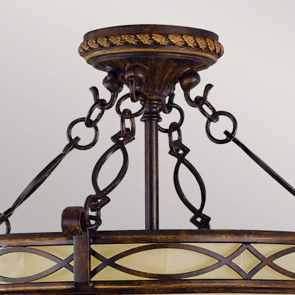 Feiss - Πλαφονιέρα οροφής DRAWING ROOM 2xE27/60W/230V