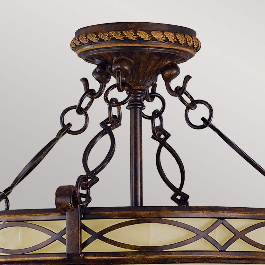 Feiss - Πλαφονιέρα οροφής DRAWING ROOM 2xE27/60W/230V