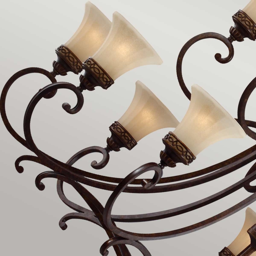 Feiss - Κρεμαστό φωτιστικό οροφής DRAWING ROOM 18xE27/60W/230V