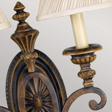 Feiss - Φωτιστικό τοίχου DRAWING ROOM 2xE14/60W/230V