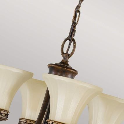 Feiss - Κρεμαστό φωτιστικό οροφής DRAWING ROOM 4xE27/60W/230V