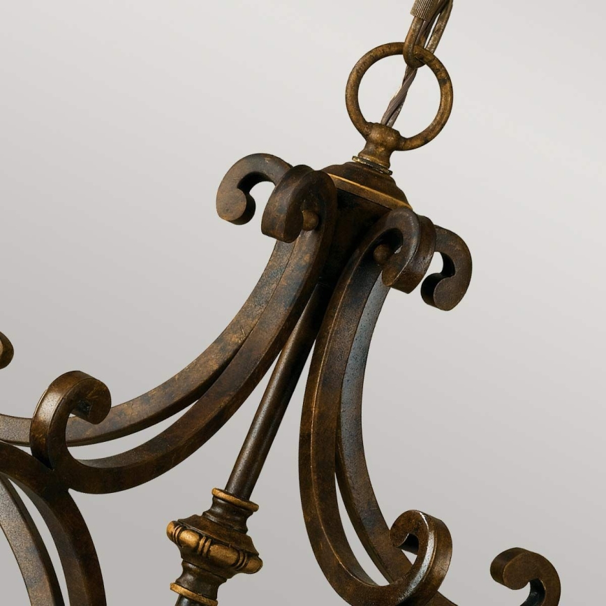 Feiss - Κρεμαστό φωτιστικό οροφής DRAWING ROOM 5xE27/60W/230V