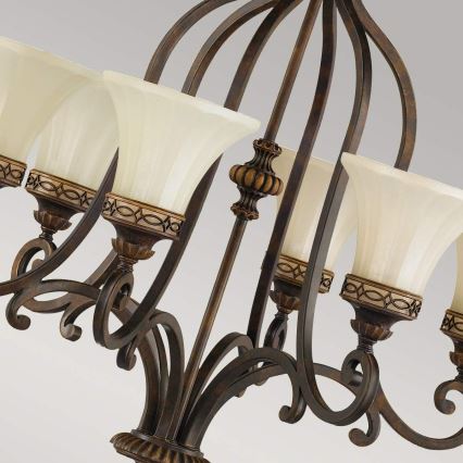 Feiss - Κρεμαστό φωτιστικό οροφής DRAWING ROOM 6xE27/60W/230V