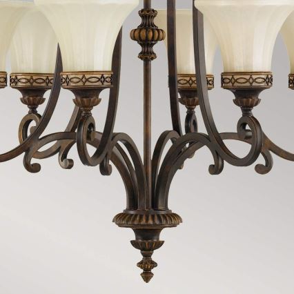 Feiss - Κρεμαστό φωτιστικό οροφής DRAWING ROOM 6xE27/60W/230V