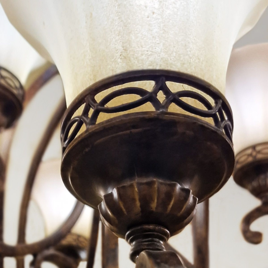 Feiss - Κρεμαστό φωτιστικό οροφής DRAWING ROOM 9xE27/60W/230V