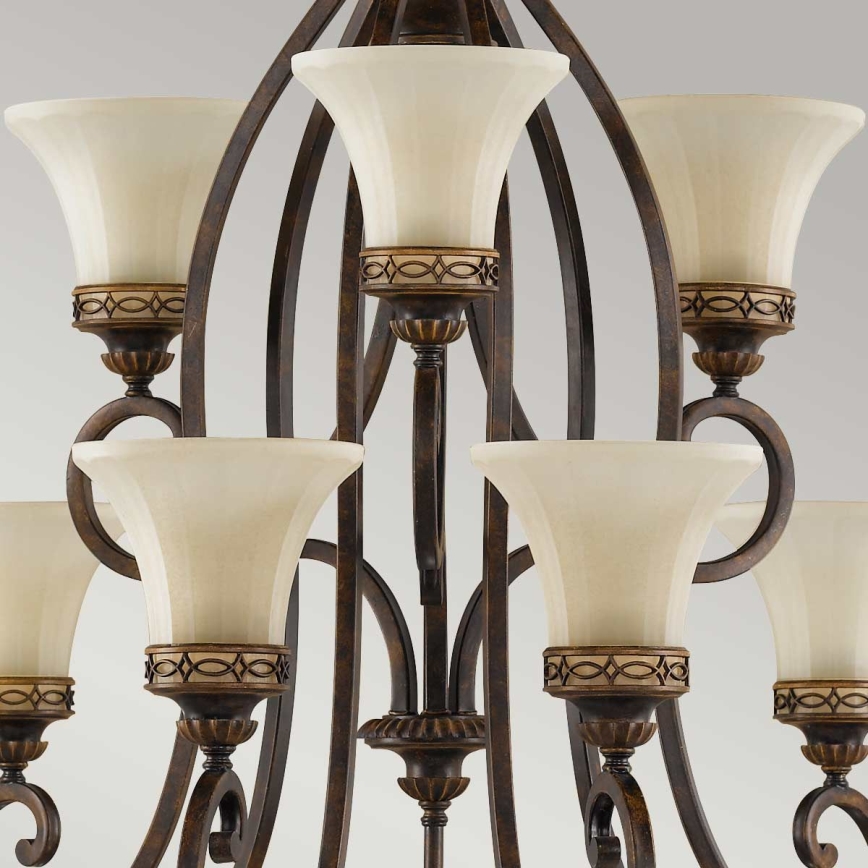 Feiss - Κρεμαστό φωτιστικό οροφής DRAWING ROOM 9xE27/60W/230V