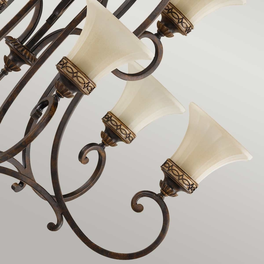 Feiss - Κρεμαστό φωτιστικό οροφής DRAWING ROOM 9xE27/60W/230V