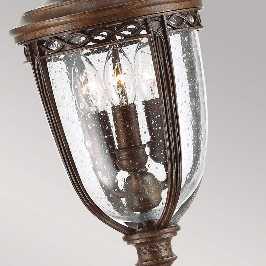Feiss - Λάμπα εξωτερικού χώρου ENGLISH BRIDLE 3xE14/60W/230V IP44