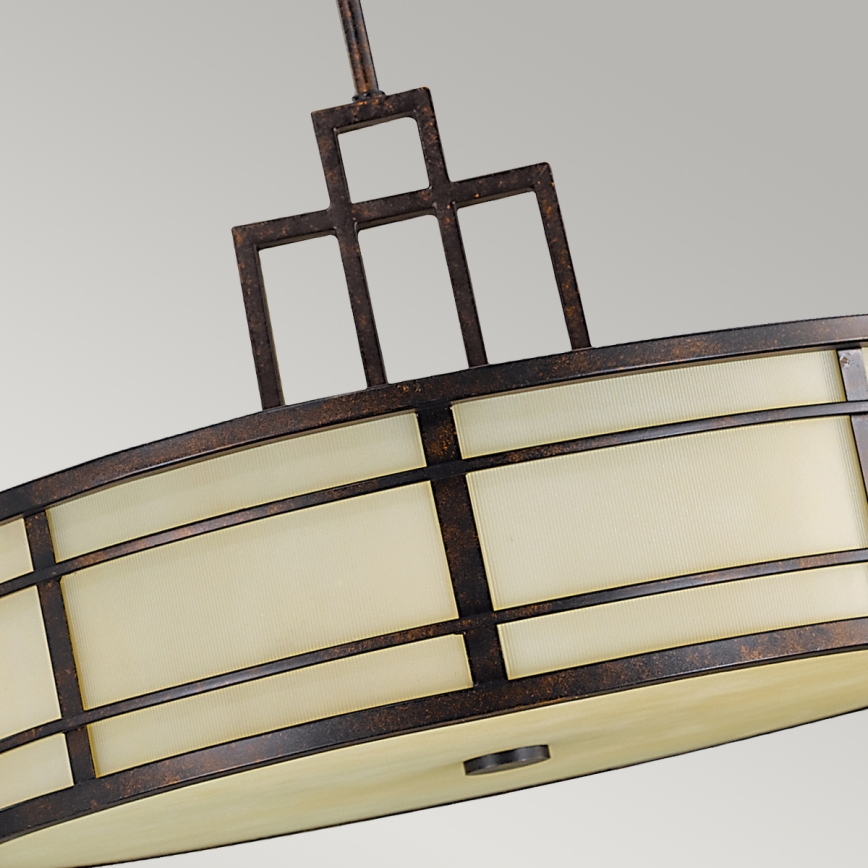 Feiss - Κρεμαστό φωτιστικό οροφής FUSION 3xE27/60W/230V
