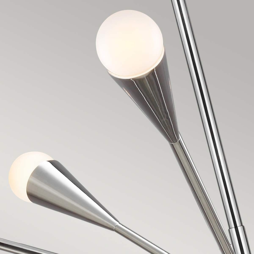 Feiss - Κρεμαστό φωτιστικό οροφής LED JAX 10xG9/3W/230V γυαλιστερό χρώμιο
