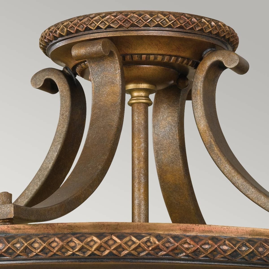 Feiss - Πλαφονιέρα οροφής KELHAM HALL 2xE27/60W/230V