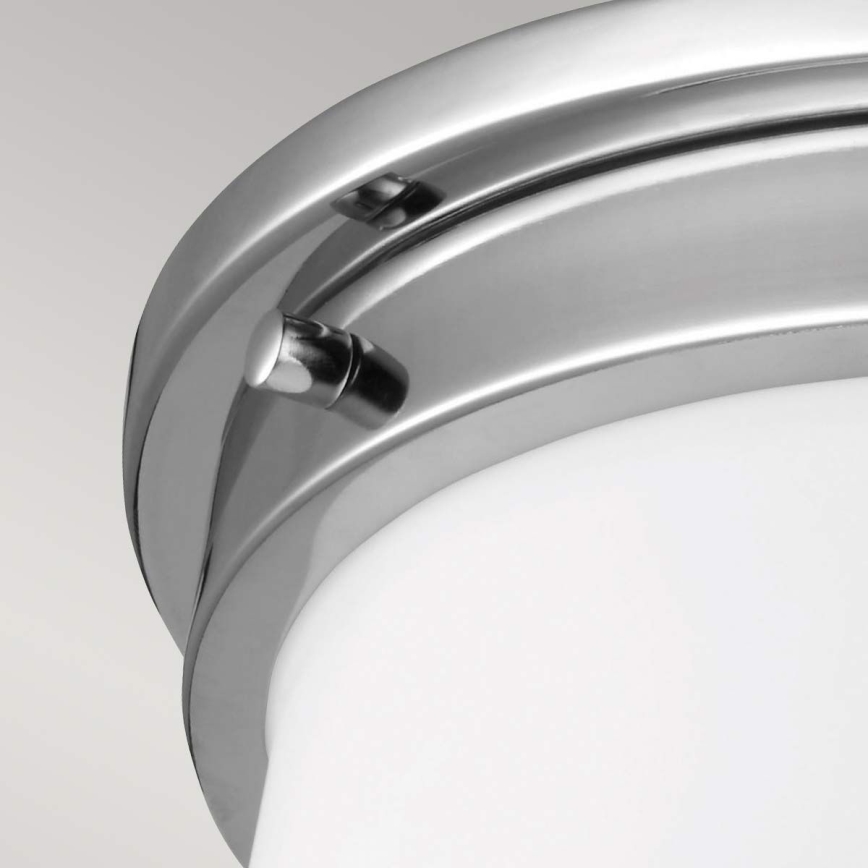 Feiss - Φωτιστικό οροφής για μπάνιο PAYNE 2xE27/60W/230V IP44 ματ χρώμιο