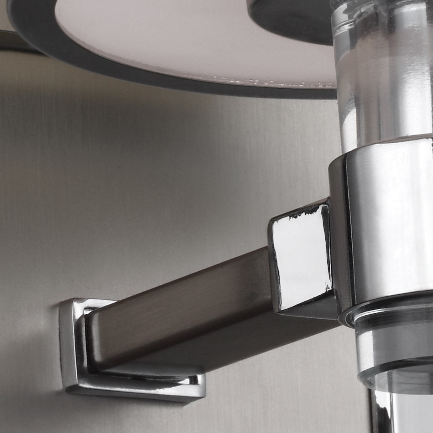 Feiss - Φωτιστικό τοίχου PROSPECT PARK 1xE27/60W/230V γυαλιστερό χρώμιο