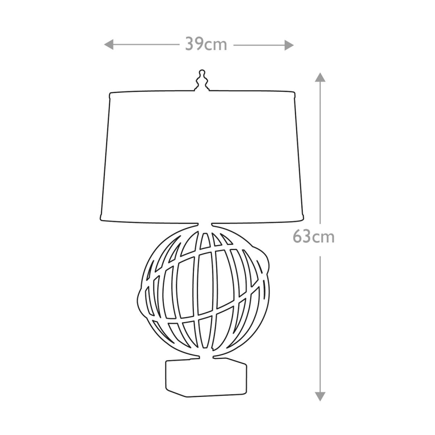 Feiss - Eπιτραπέζιο φωτιστικό SPENCER 1xE27/60W/230V