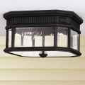 Feiss - Φωτιστικό οροφής εξωτερικού χώρου COTSWOLD LANE 2xE27/60W/230V IP44