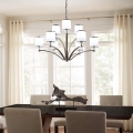 Feiss - Κρεμαστό φωτιστικό οροφής PROSPECT PARK 9xE27/60W/230V