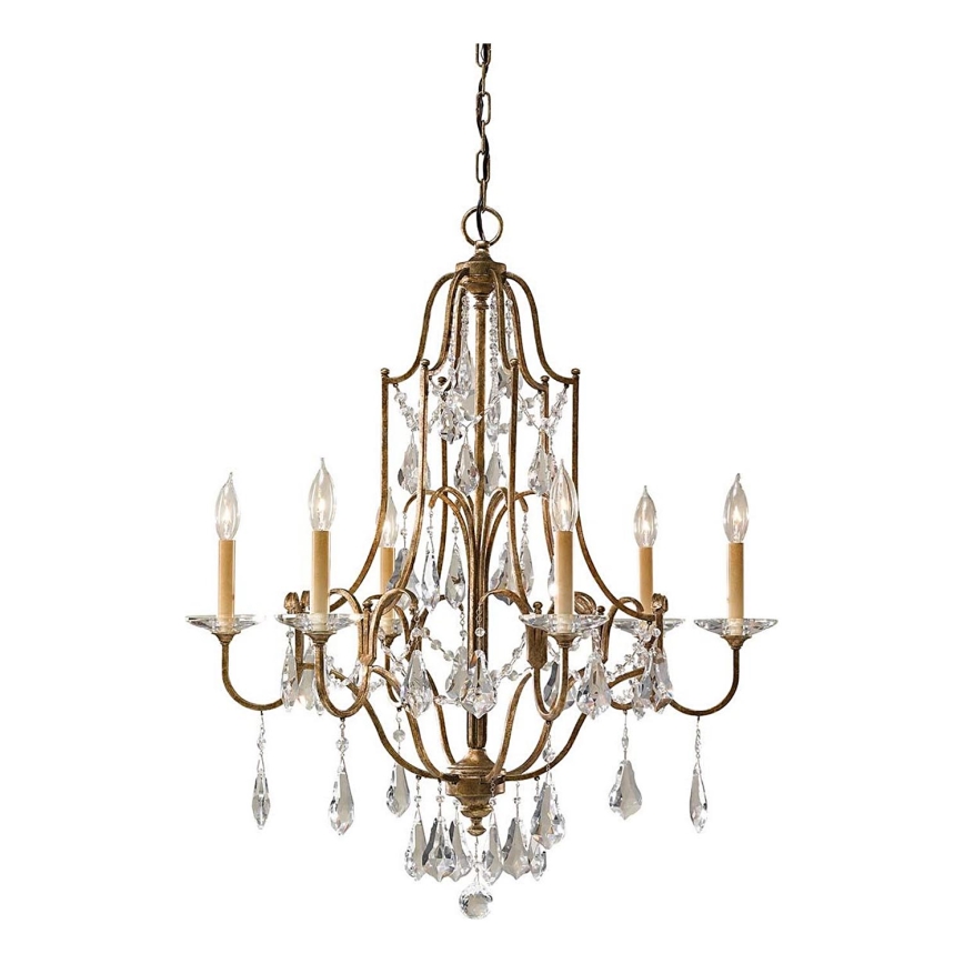 Feiss - Κρεμαστό φωτιστικό οροφής VALENTINA 6xE14/60W/230V