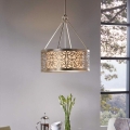 Feiss - Πολυέλαιος σε ράβδο ARABESQUE 4xE27/60W/230V χρυσός