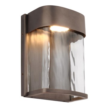 Feiss - Εξωτερικό επιτοίχιο φωτιστικό LED BENNIE LED/14W/230V IP44 μπρονζέ