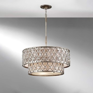 Feiss - Κρεμαστό φωτιστικό LUCIA 6xE27/60W/230V