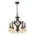 Feiss - Κρεμαστό φωτιστικό οροφής DRAWING ROOM 5xE27/60W/230V