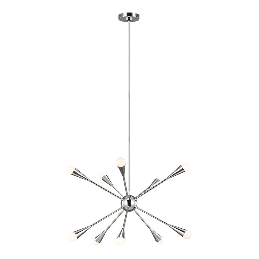 Feiss - Κρεμαστό φωτιστικό οροφής LED JAX 10xG9/3W/230V γυαλιστερό χρώμιο