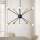 Feiss - Κρεμαστό φωτιστικό οροφής LED JAX 10xG9/3W/230V μαύρο/χρυσό