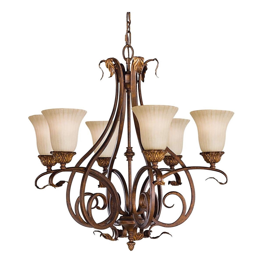 Feiss - Κρεμαστό φωτιστικό οροφής SONOMA VALLEY 6xE27/60W/230V