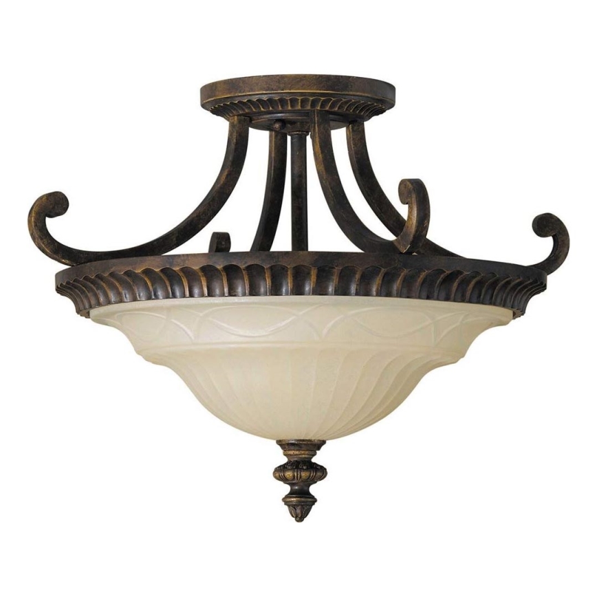 Feiss - Πλαφονιέρα οροφής DRAWING ROOM 2xE27/60W/230V