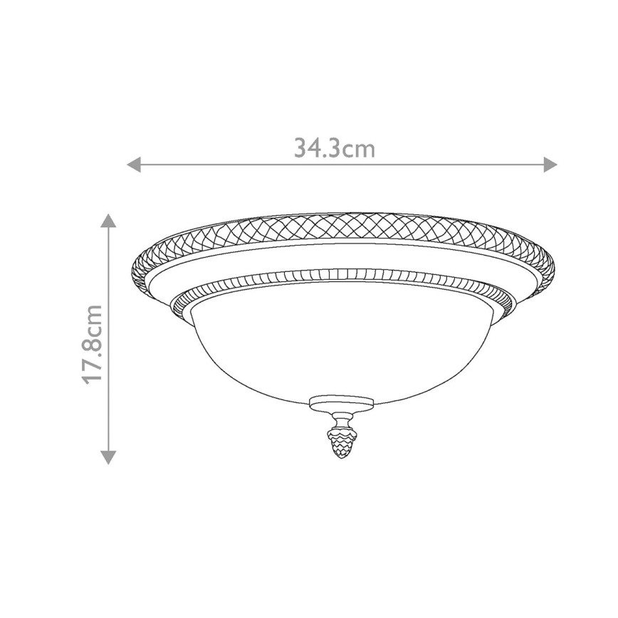 Feiss - Φωτιστικό οροφής KELHAM HALL 2xE27/60W/230V