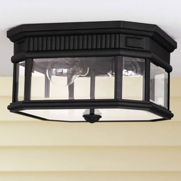 Feiss - Φωτιστικό οροφής εξωτερικού χώρου COTSWOLD LANE 2xE27/60W/230V IP44