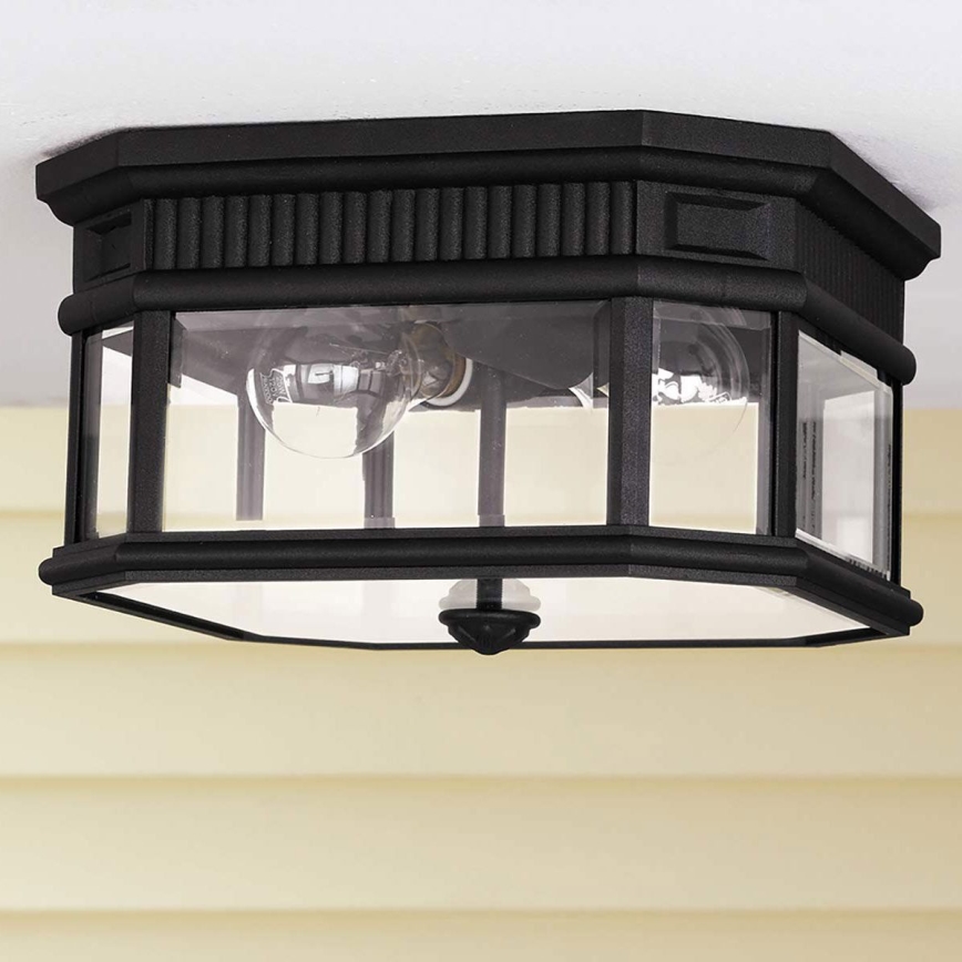 Feiss - Φωτιστικό οροφής εξωτερικού χώρου COTSWOLD LANE 2xE27/60W/230V IP44