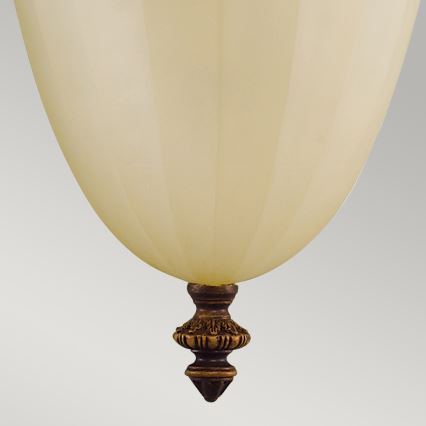 Feiss - φωτιστικό τοίχου DRAWING ROOM 1xE27/60W/230V μπρονζέ