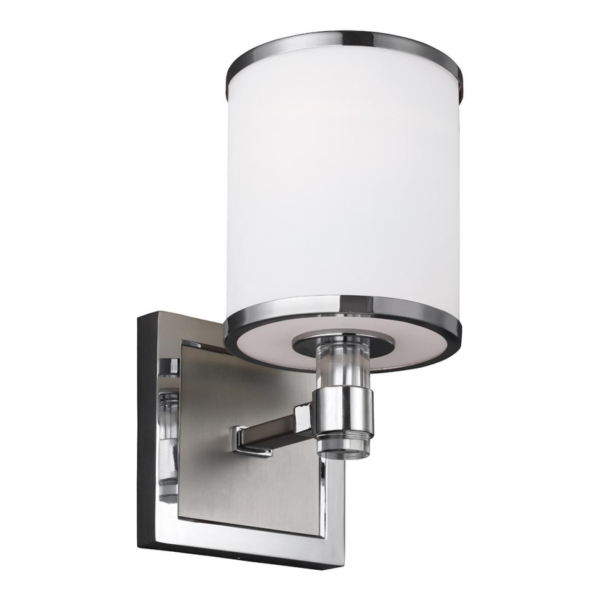 Feiss - Φωτιστικό τοίχου PROSPECT PARK 1xE27/60W/230V γυαλιστερό χρώμιο