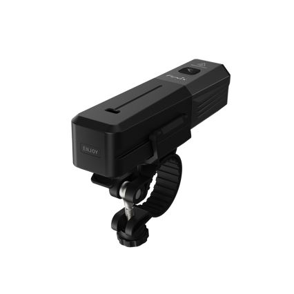 Fenix BC22R - Ρυθμιζόμενο επαναφορτιζόμενο LED φανάρι ποδηλάτου LED/USB 3400 mAh IP66 1400 lm 41 h μαύρο
