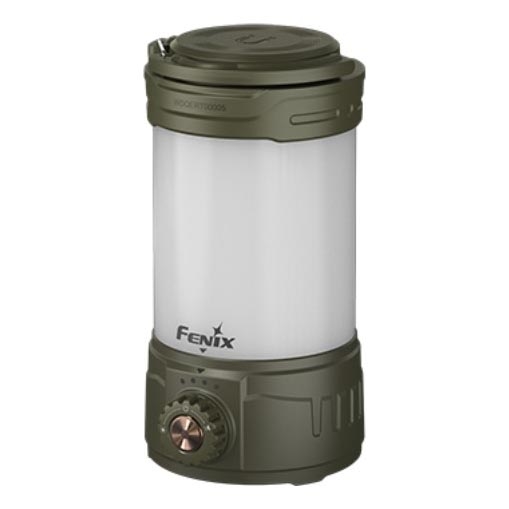 Fenix CL26RPROOLI - LED Dimming φορητό επαναφορτιζόμενο φωτιστικό LED/USB IP66 650 γυαλιστερό 408 h 5000 mAh πράσινο