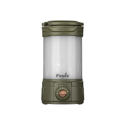 Fenix CL26RPROOLI - LED Dimming φορητό επαναφορτιζόμενο φωτιστικό LED/USB IP66 650 γυαλιστερό 408 h 5000 mAh πράσινο
