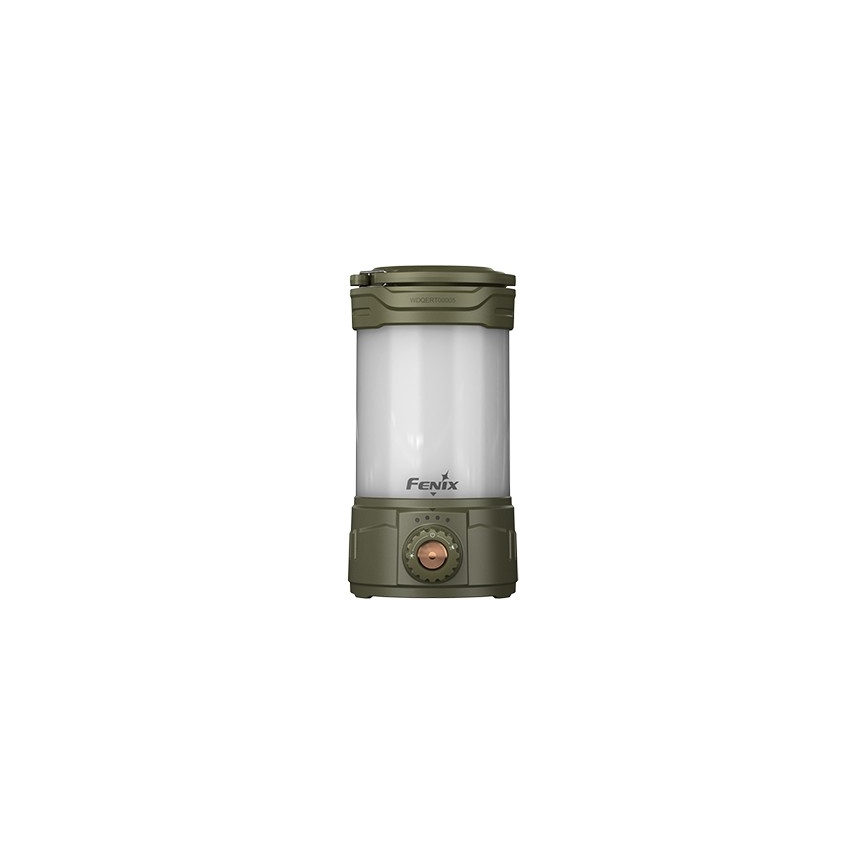 Fenix CL26RPROOLI - LED Dimming φορητό επαναφορτιζόμενο φωτιστικό LED/USB IP66 650 γυαλιστερό 408 h 5000 mAh πράσινο