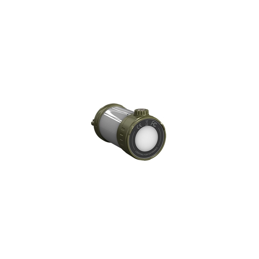 Fenix CL26RPROOLI - LED Dimming φορητό επαναφορτιζόμενο φωτιστικό LED/USB IP66 650 γυαλιστερό 408 h 5000 mAh πράσινο