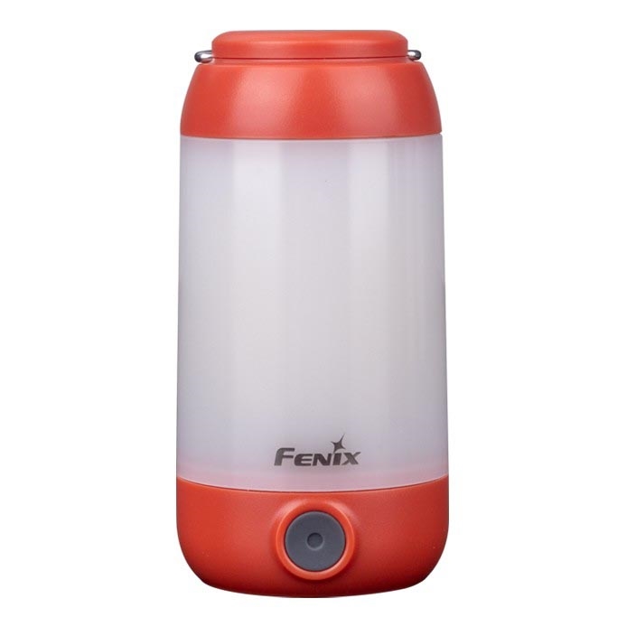 Fenix CL26RRED - LED Dimming φορητό επαναφορτιζόμενο φωτιστικό LED/USB/2xCR123A IP66 400 γυαλιστερό 400 h 2600 mAh πορτοκαλί